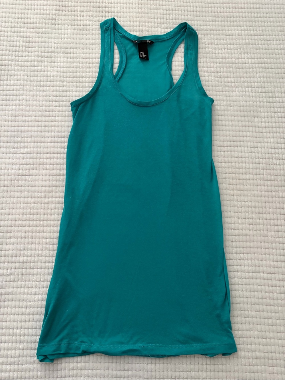 H&M Teal Racerback Tank XS